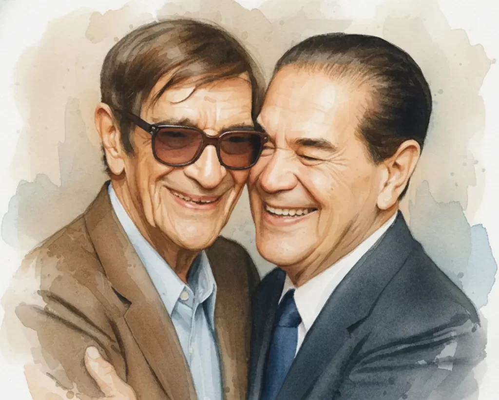 Chico Xavier e Divaldo Franco - ícones do espiritismo, de humanidade e do amor a caridade
