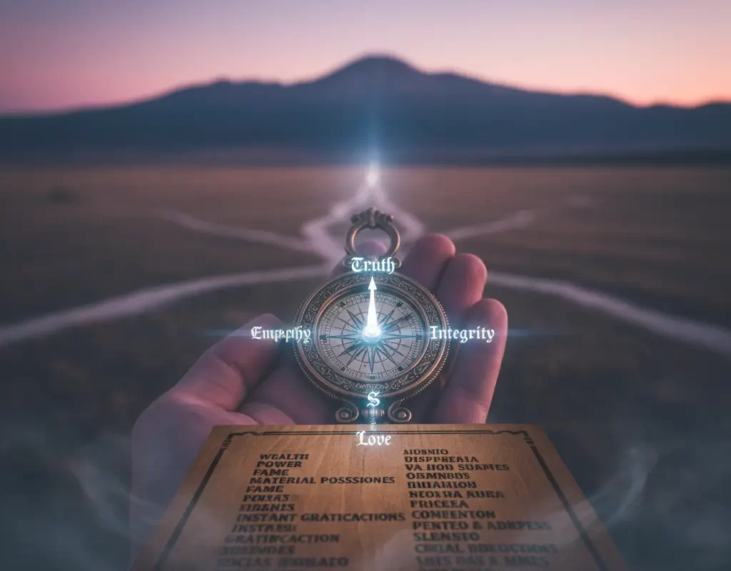 A Consciência como Bússola Espiritual — Não o Cardápio