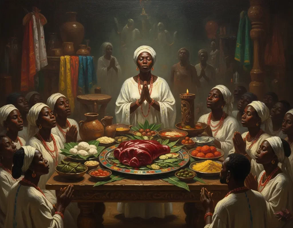 O Sagrado na Matriz Africana - Carne, Sacrifício e Comunhão