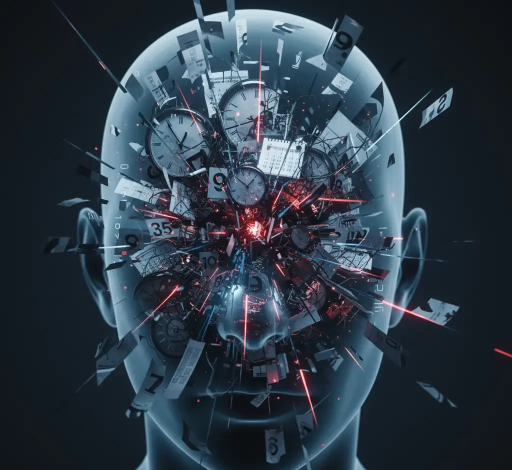 tempo, cérebro, mente e espírito